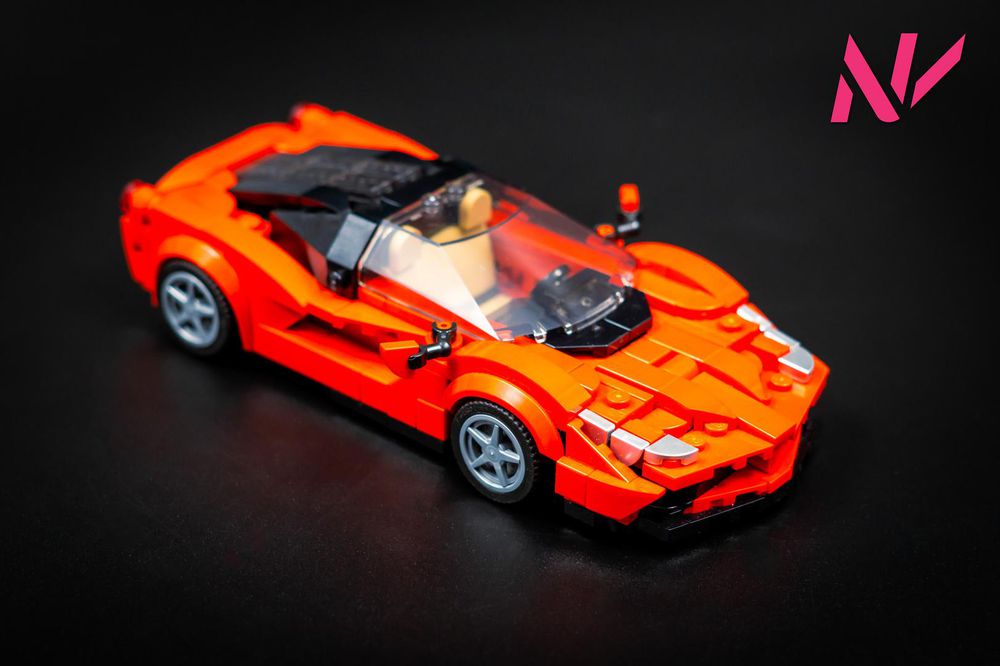 Hacia abajo Honesto Acrobacia LEGO MOC Ferrari Laferrari by NV Carmocs | Rebrickable - Build with LEGO