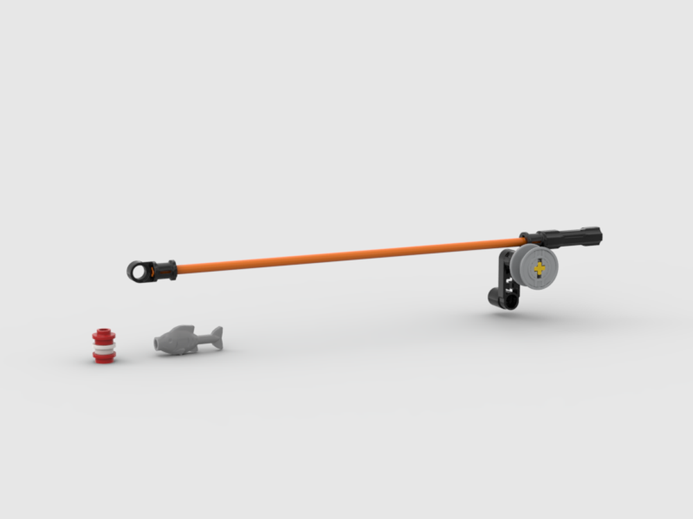 LEGO MOC Technic Fishing Rod by Ekinobear