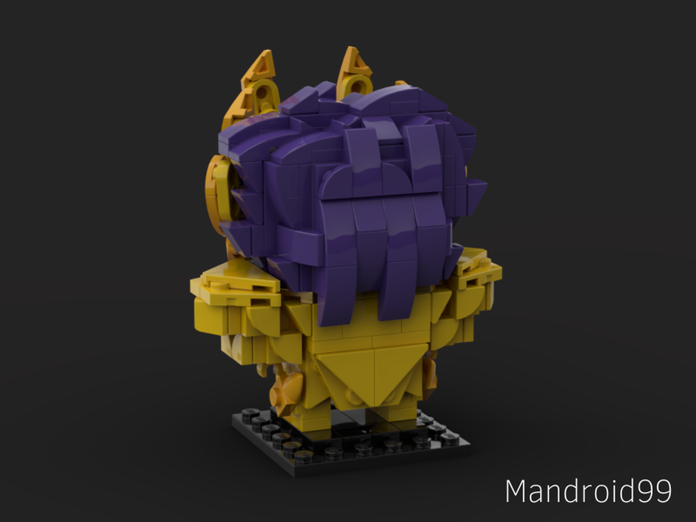 LEGO MOC-94001 Cancer no Deathmask by mandroid99 | Rebrickable - Build ...