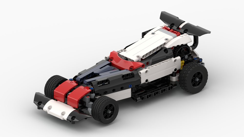 Labe Ocean eskalere LEGO MOC Formula race car (42109) by ConstructionsByDonat | Rebrickable -  Build with LEGO