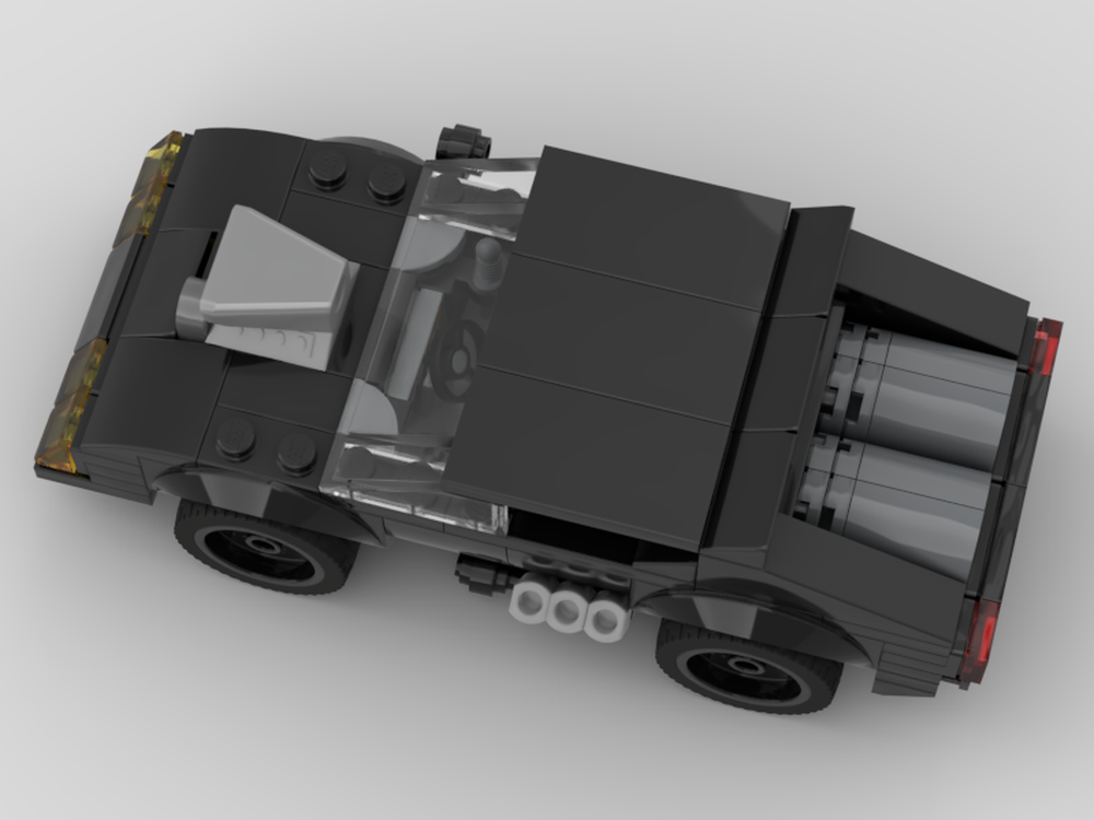 LEGO MOC-94402 Compacted racer - Mad Max' Black Interceptor by Thierry ...
