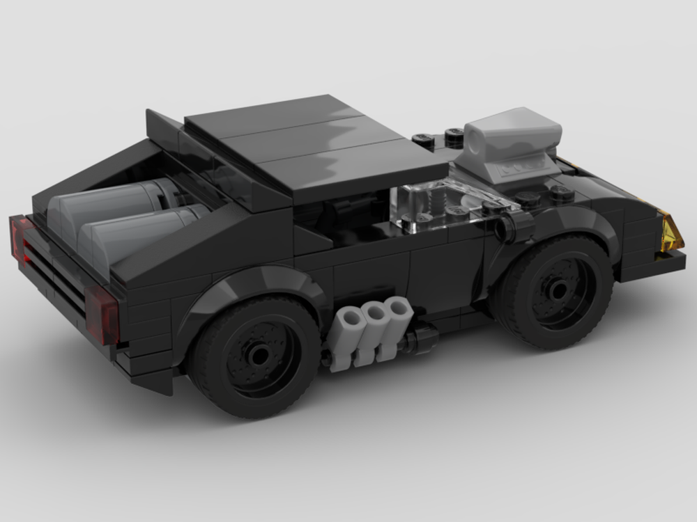 LEGO MOC-94402 Compacted racer - Mad Max' Black Interceptor by Thierry ...