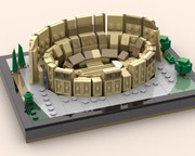 LEGO MOC The Colosseum by brickgloria