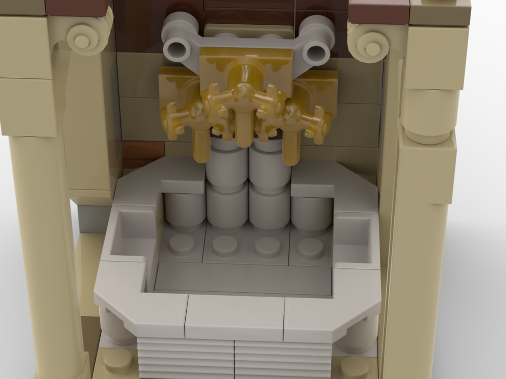 LEGO MOC-94547 76386 Modular Prefect's bathroom by MIkita