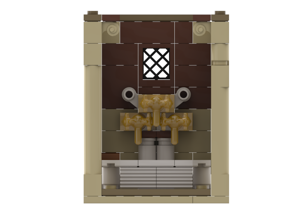 LEGO MOC-94547 76386 Modular Prefect's bathroom by MIkita