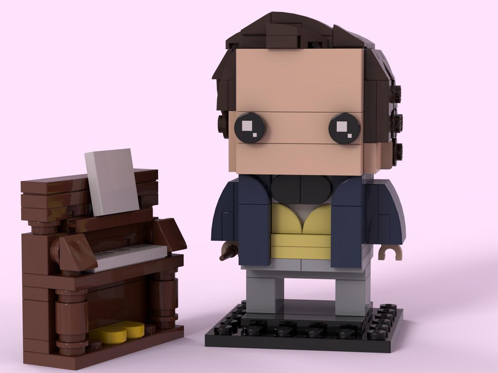 Diskant Mekaniker sammenbrud LEGO MOC Frédéric Chopin - Great Composers BrickHeadz by NinjaChips20 |  Rebrickable - Build with LEGO