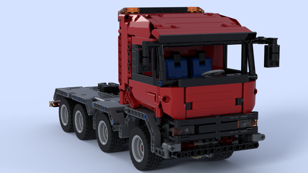 LEGO MOC Lego technic Truck 8x2x6 (D12) by mast | Rebrickable - Build with LEGO