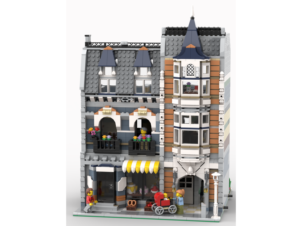 LEGO MOC Assembly Square Alt-build - Green Grocer by Chricki ...