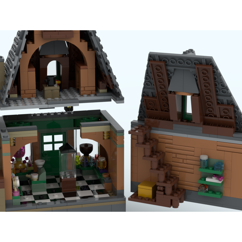 LEGO MOC #015- Diagon Alley - LEGO 76388 Hogsmeade Modification ...