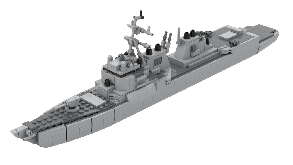 LEGO MOC US Navy Arleigh Burke Class Destroyer by brickdefense ...