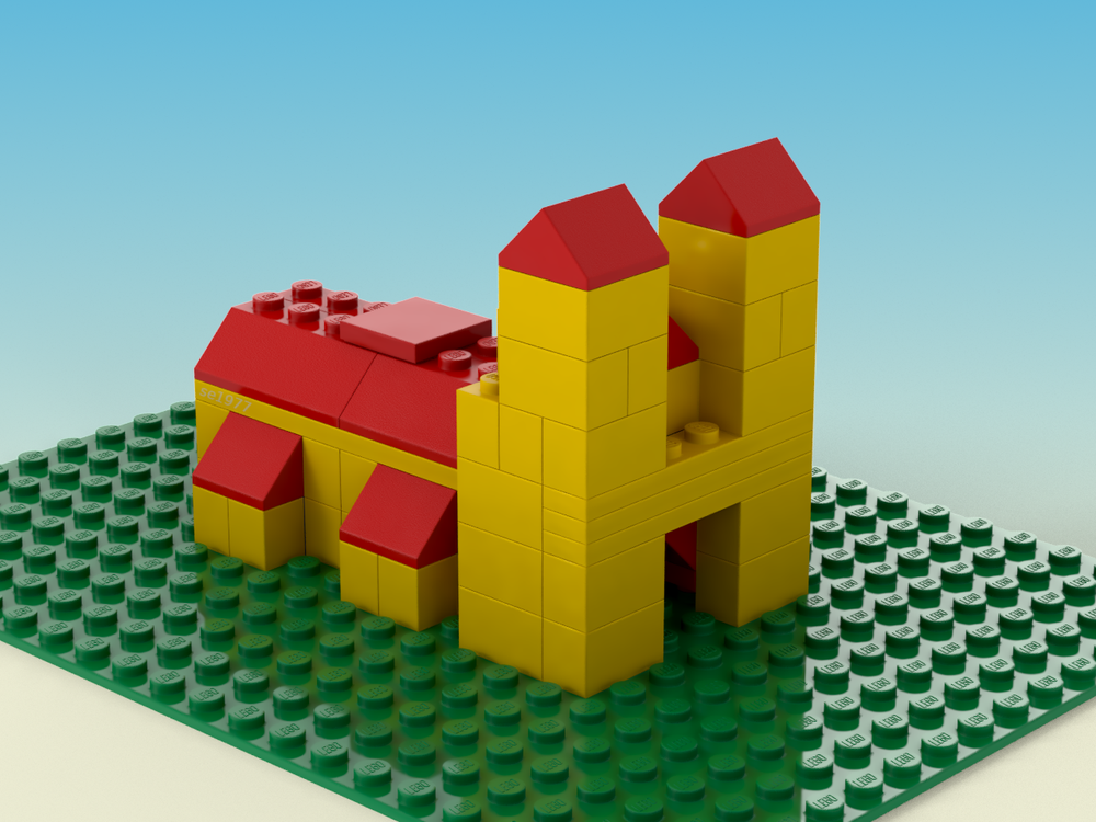 LEGO MOC 6365 Cathedral by se1977 Rebrickable Build with LEGO