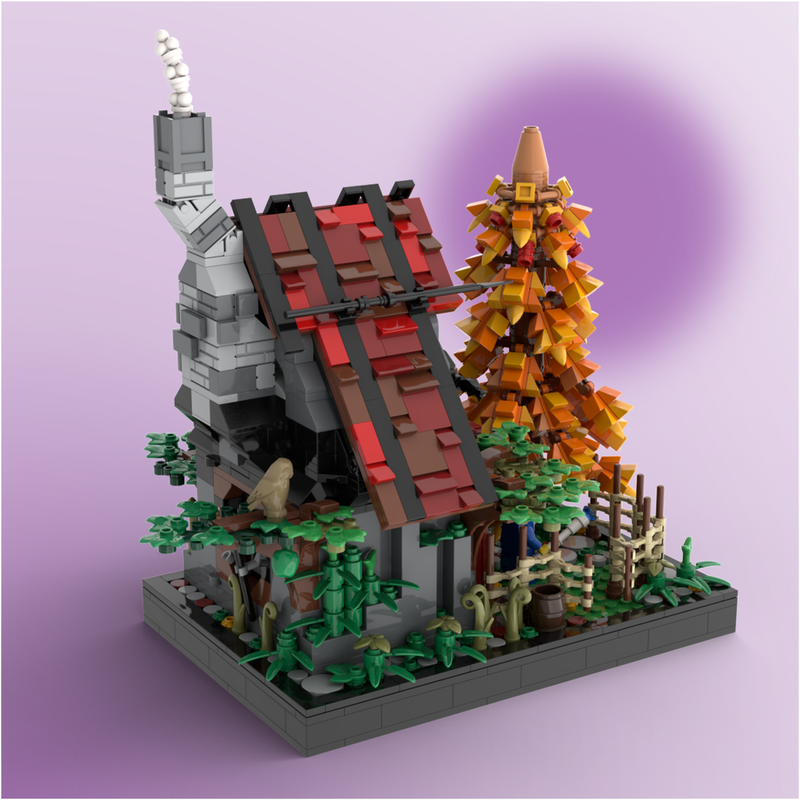 LEGO MOC Majistos Magical Home - 6048 by the_bricked_cave | Rebrickable ...
