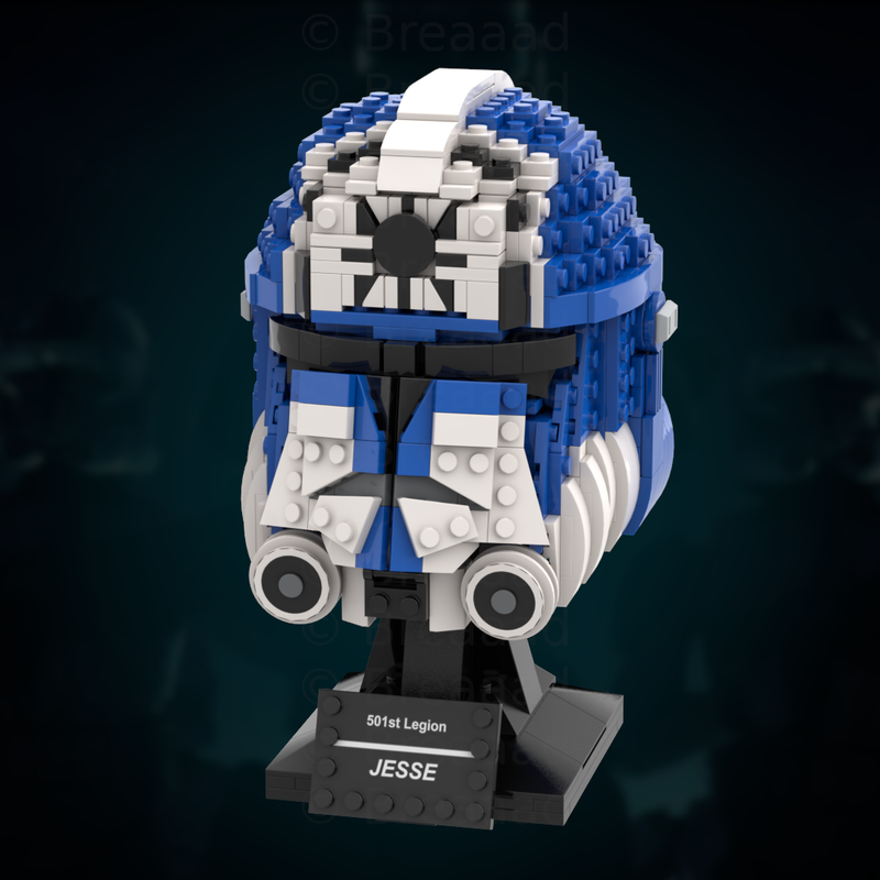LEGO MOC Jesse (Helmet Collection) by Breaaad | Rebrickable - Build ...