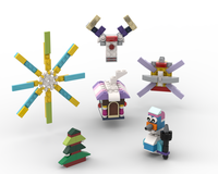 10696 Christmas decorations