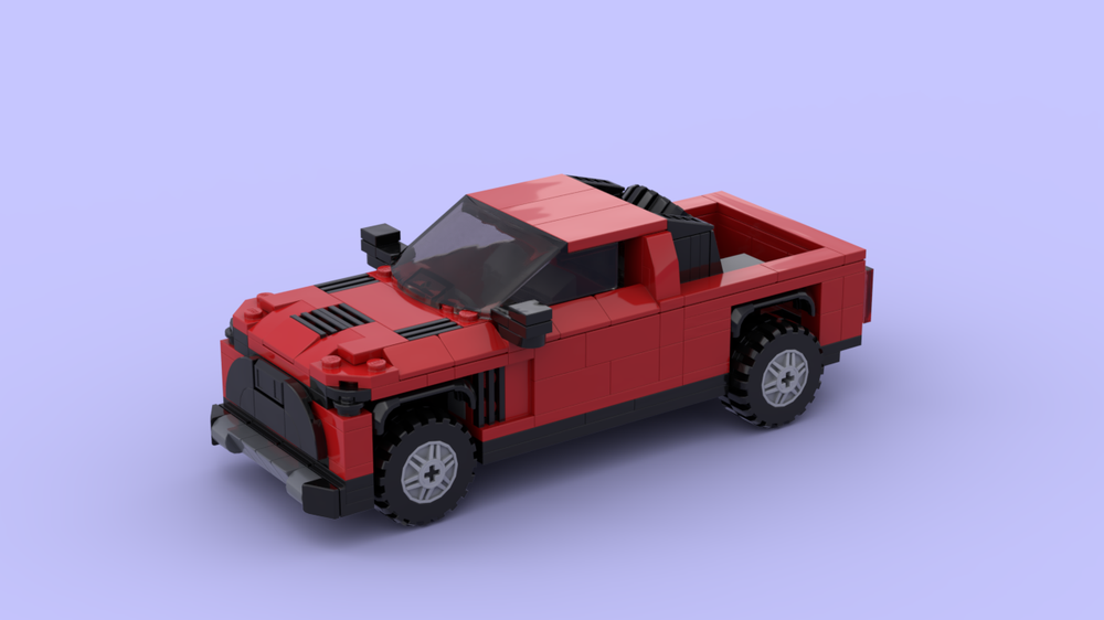 LEGO MOC Ram 1500 TRX by Giganbrick | Rebrickable - Build with LEGO