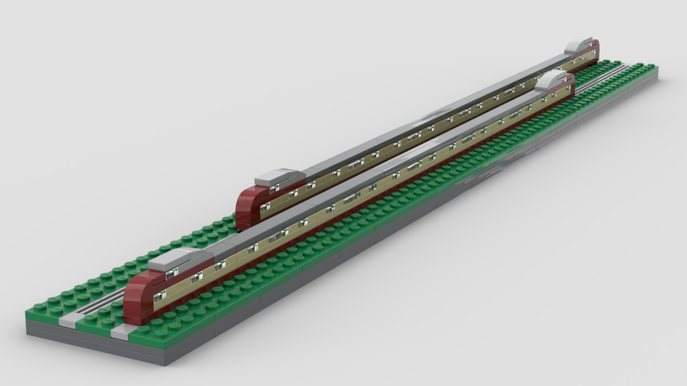 LEGO MOC VT 11.5 Nano Train by The0 | Rebrickable - Build with LEGO
