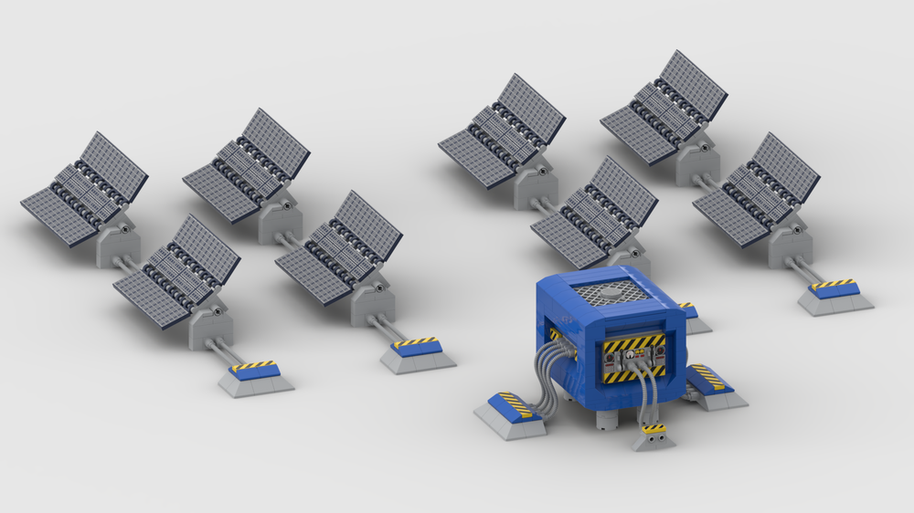 LEGO MOC Solar Panel by Aventurium | - Build with LEGO
