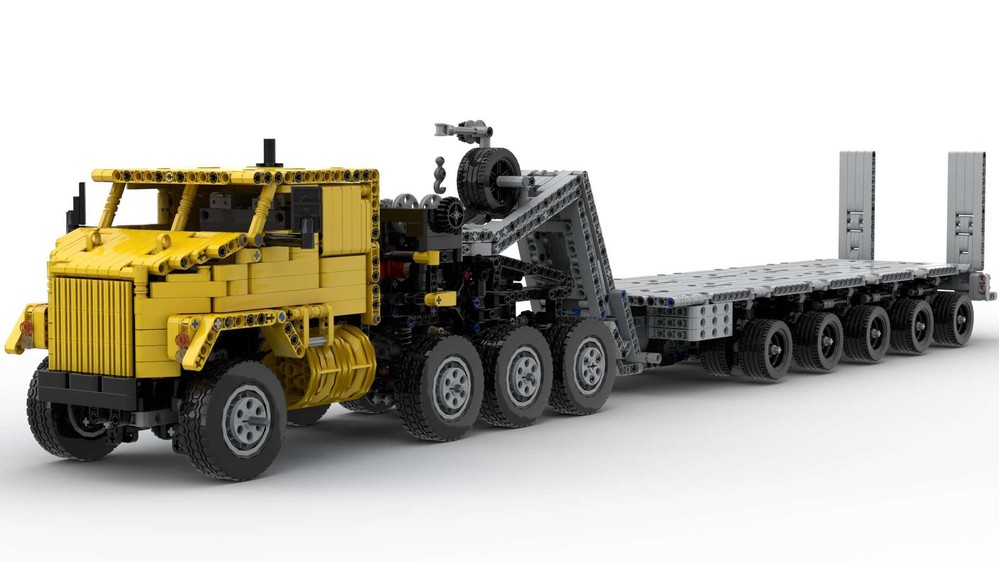 LEGO MOC Oshkosh HET M1070 by Stinkwell_exhaust_creations | Rebrickable ...