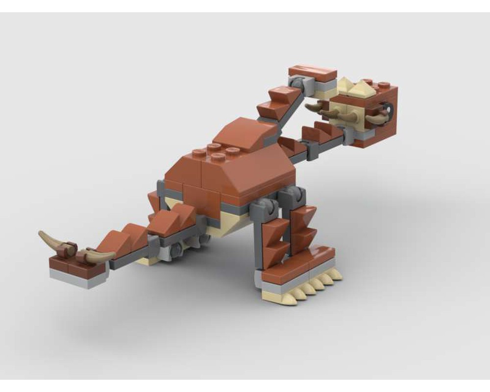 LEGO MOC Micro Zillo Beast by jlherbst77 | Rebrickable - Build with LEGO