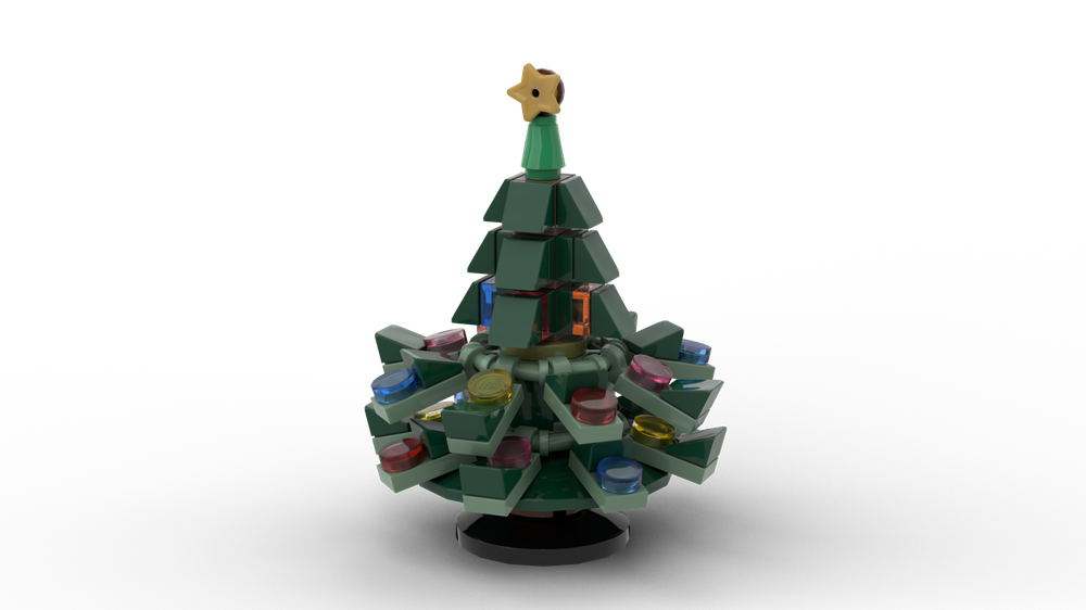 LEGO MOC Christmas Tree GBC by RJBrickBuilds