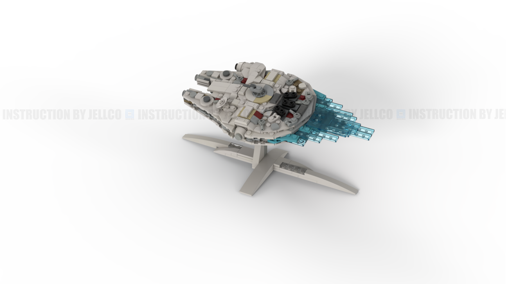 LEGO MOC Mini Size Millennium.Falcon by jellco | Rebrickable - Build ...