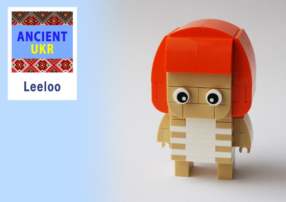 LEGO MOC Lilo & Stitch by AussieShazza