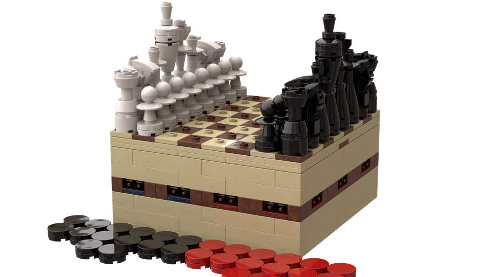LEGO MOC Board Games by DinDJarJarin | Rebrickable - Build with LEGO