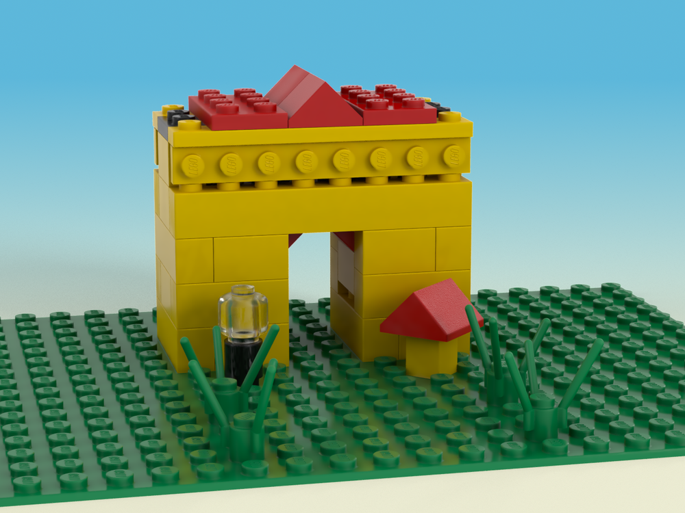 LEGO MOC 6365 Triumphal arch by se1977 Rebrickable Build with LEGO