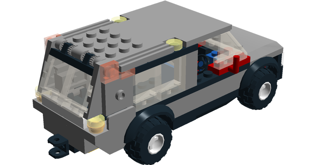 LEGO MOC 4433 Land Rover Range Rover by TeagueO | Rebrickable - Build ...