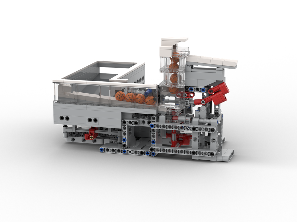LEGO MOC Reveal Ball Pump GBC Module by Pinwheel Rebrickable
