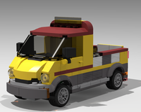 Pickup Truck - Alt Build of 60150 Pizza Van