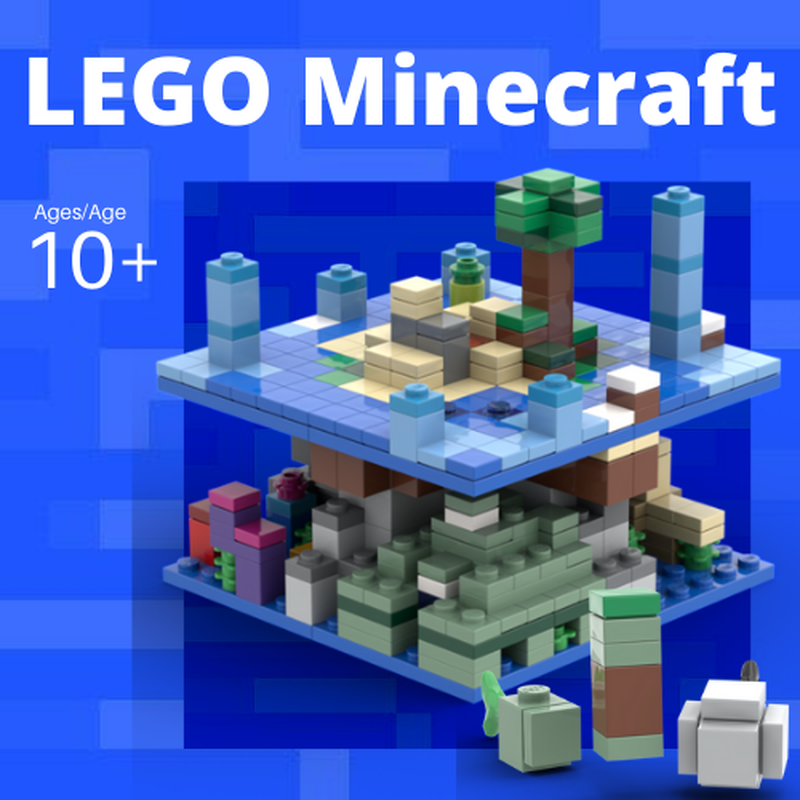 LEGO MOC Micro World The Ocean by SaiBrickShop Rebrickable - Build with