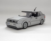 LEGO MOC VW Golf MK3 Cabrio Blue by Brixxbert