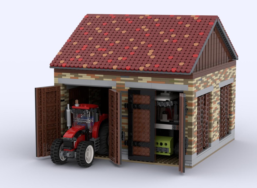 LEGO Shed by revilor Rebrickable - Build with LEGO