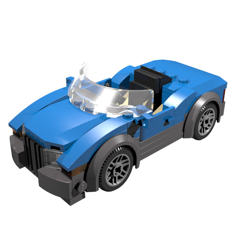 LEGO MOC Luxury Convertible by Berth | Rebrickable - Build with LEGO