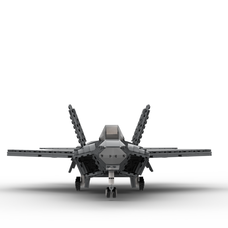 LEGO MOC Kf 21 fighter jet by numnum555 Rebrickable Build with