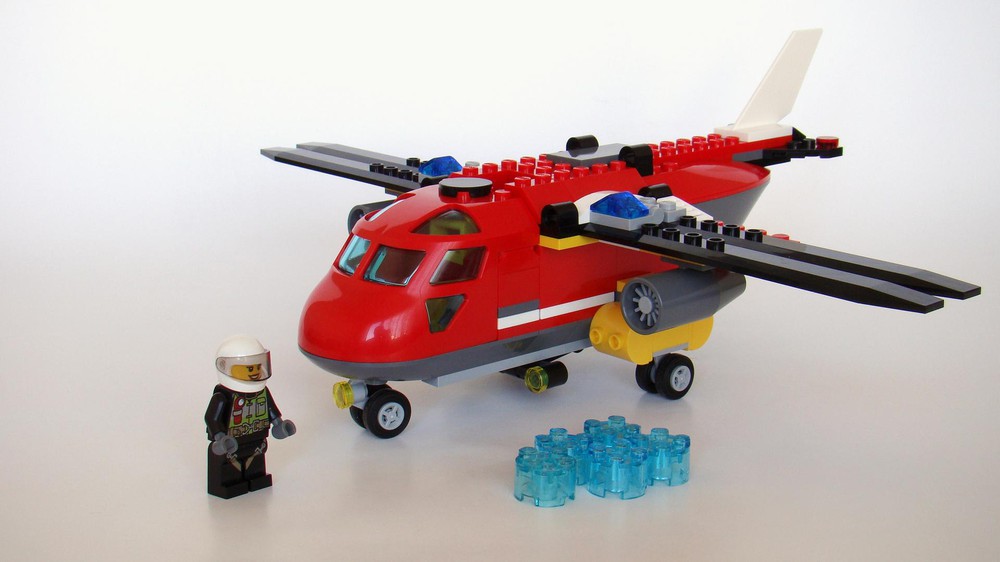 Specialist Trafikprop færge LEGO MOC 60108: Fire Plane by Tomik | Rebrickable - Build with LEGO