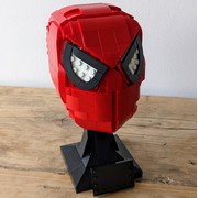 lego spider man bust