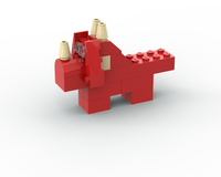 10715 Dinosaur red