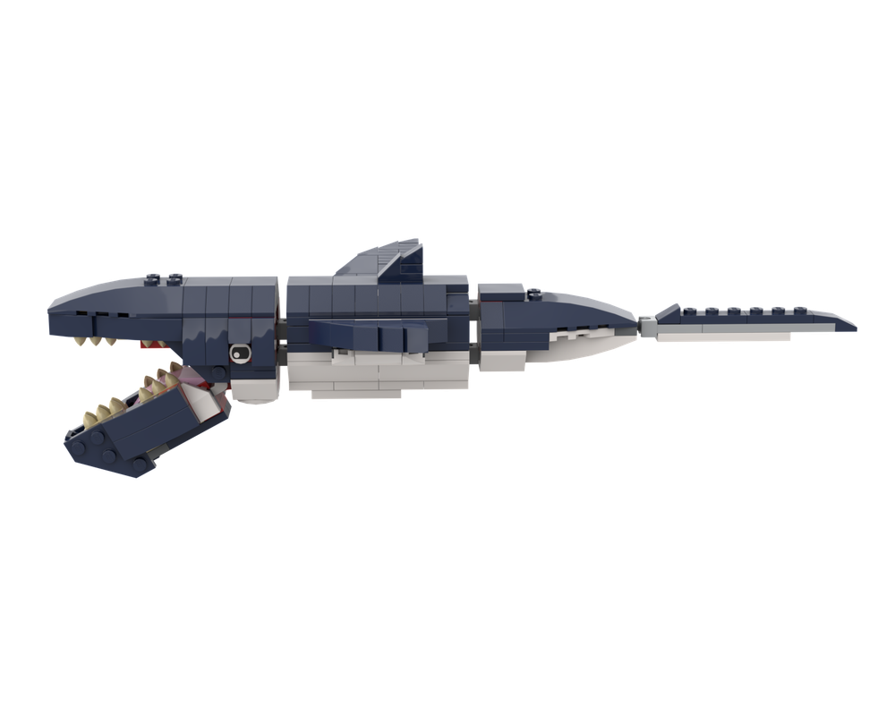 LEGO MOC Brute Shark 31088 2 to 1 by bricksmartworkshop