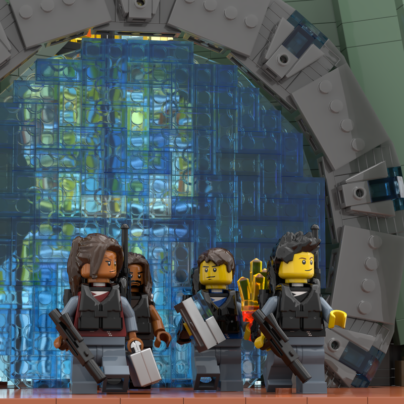 LEGO MOC-95958 Stargate Atlantis Gateroom by axsbricks | Rebrickable ...