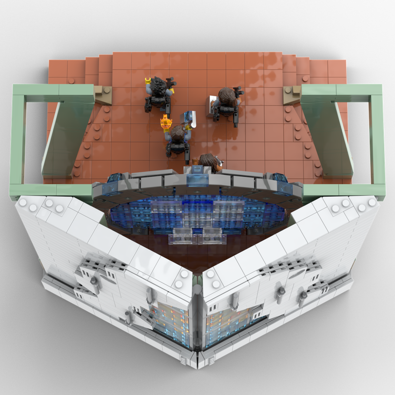 LEGO MOC Stargate Atlantis Gateroom by axsbricks | Rebrickable - Build ...