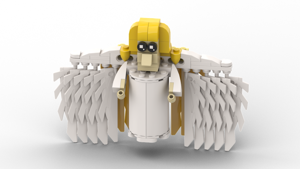 LEGO MOC Tree Topper Angel by Steinklein | Rebrickable - Build with LEGO