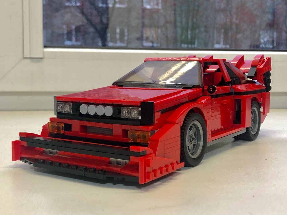 LEGO MOC Audi 90 Quattro GTO (IMSA) by JMPmodels