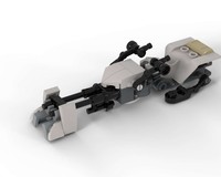 LEGO MOC 74-Z speeder bike by The_Brickasso | Rebrickable