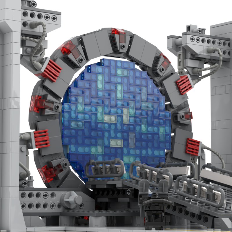 LEGO MOC Stargate SG-1 Gateroom (LEGO® colors) by axsbricks ...