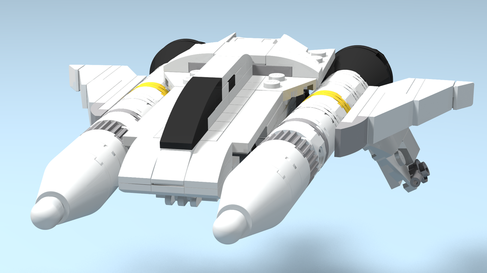 LEGO MOC Buck Rogers Thunderfighter Midi By Ajjordan1138