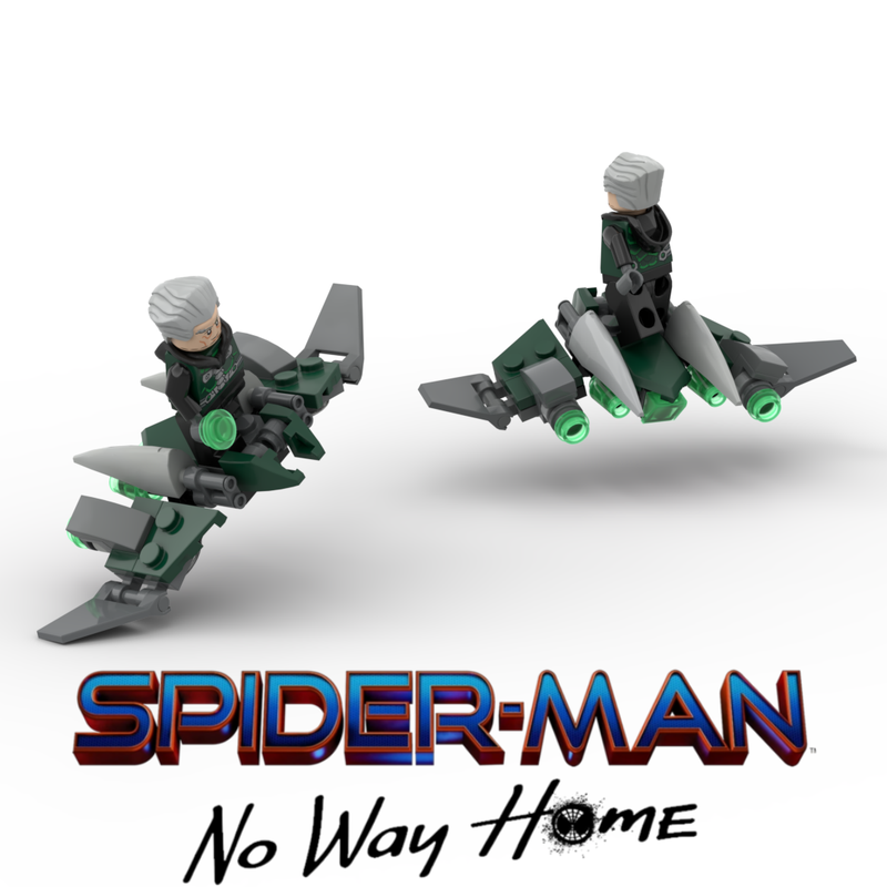 LEGO MOC spiderman : no way home green goblin wing by balmiteblock