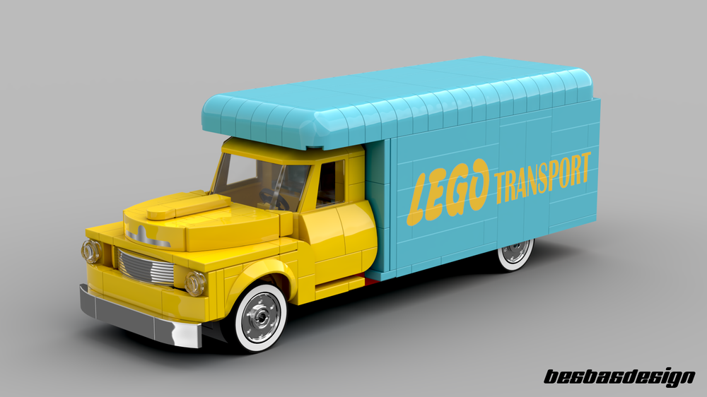 LEGO MOC Bedford transport besbasdesign | Rebrickable - Build with LEGO