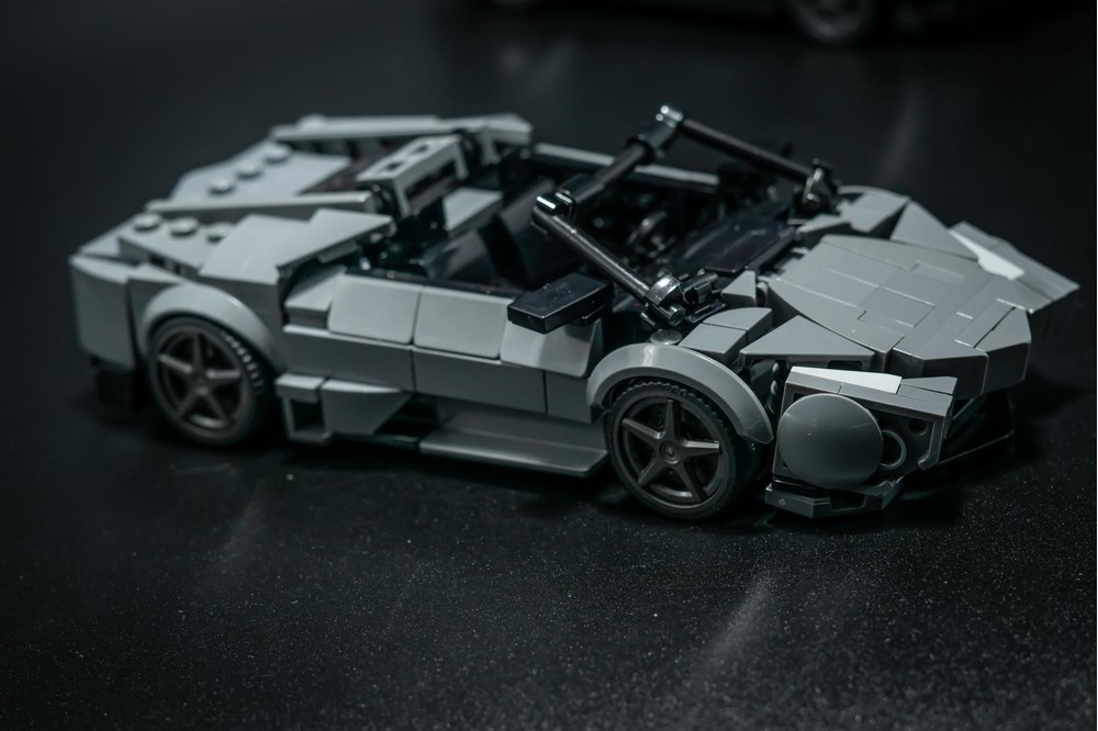 LEGO MOC-96482 Lamborghini Reventón Roadster (grey) by NV Carmocs